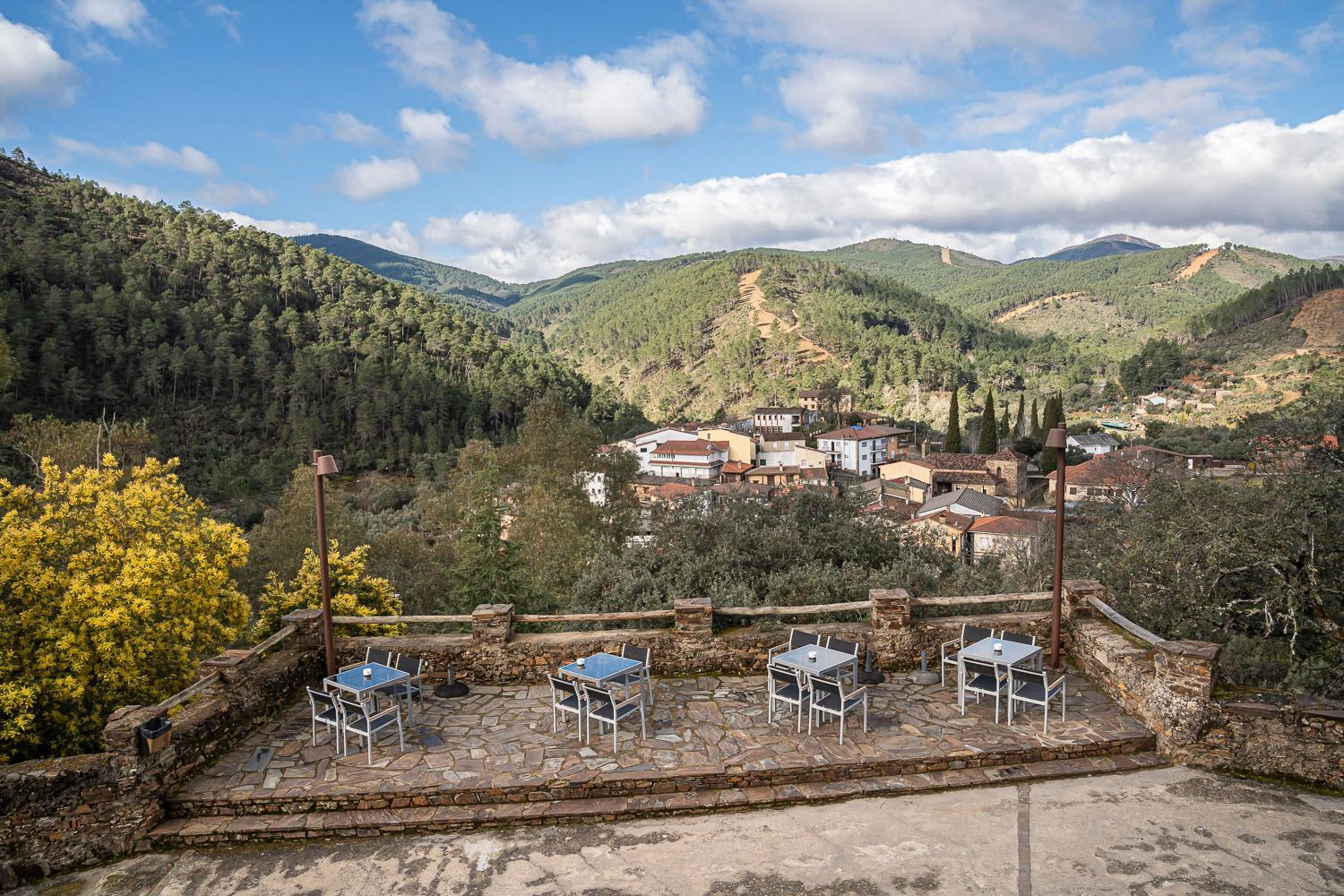 Hospederia Hurdes Reales Las Mestas Exterior photo